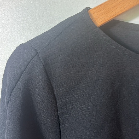 Chicos black sheer georgette blouse in size 1 (8-10) perfect for work or casual - Picture 5 of 9